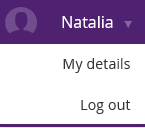 Account details