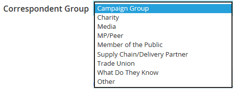 Correspondent Group