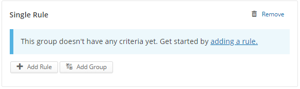 Add a rule to the group