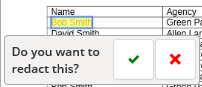 Search text chosen will be highlighted in yellow
